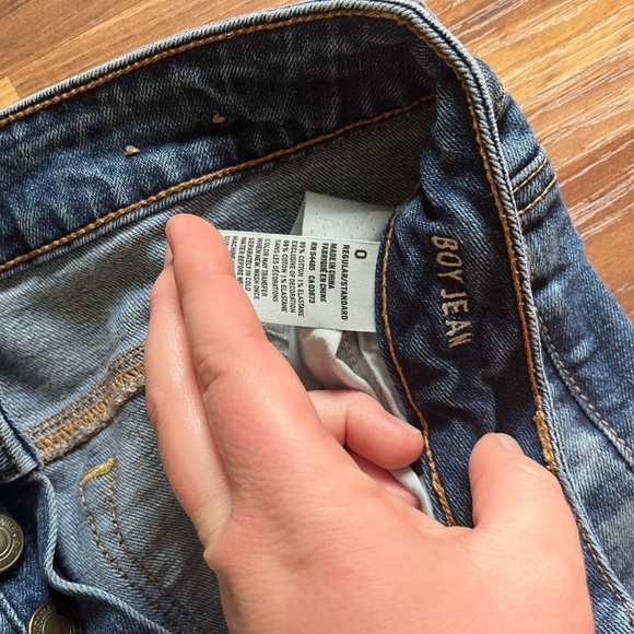 Distressed Blue Jeans - Picture 2 of 4